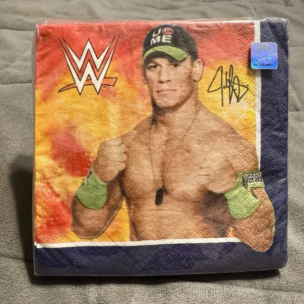 WWE John Cena Daniel‎ Bryan Party Supplies Napkins 16ct.